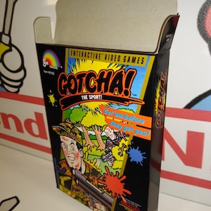 Gotcha! The Sport! Replacement Box - Nintendo NES - Highest Quality Boxes in the World!