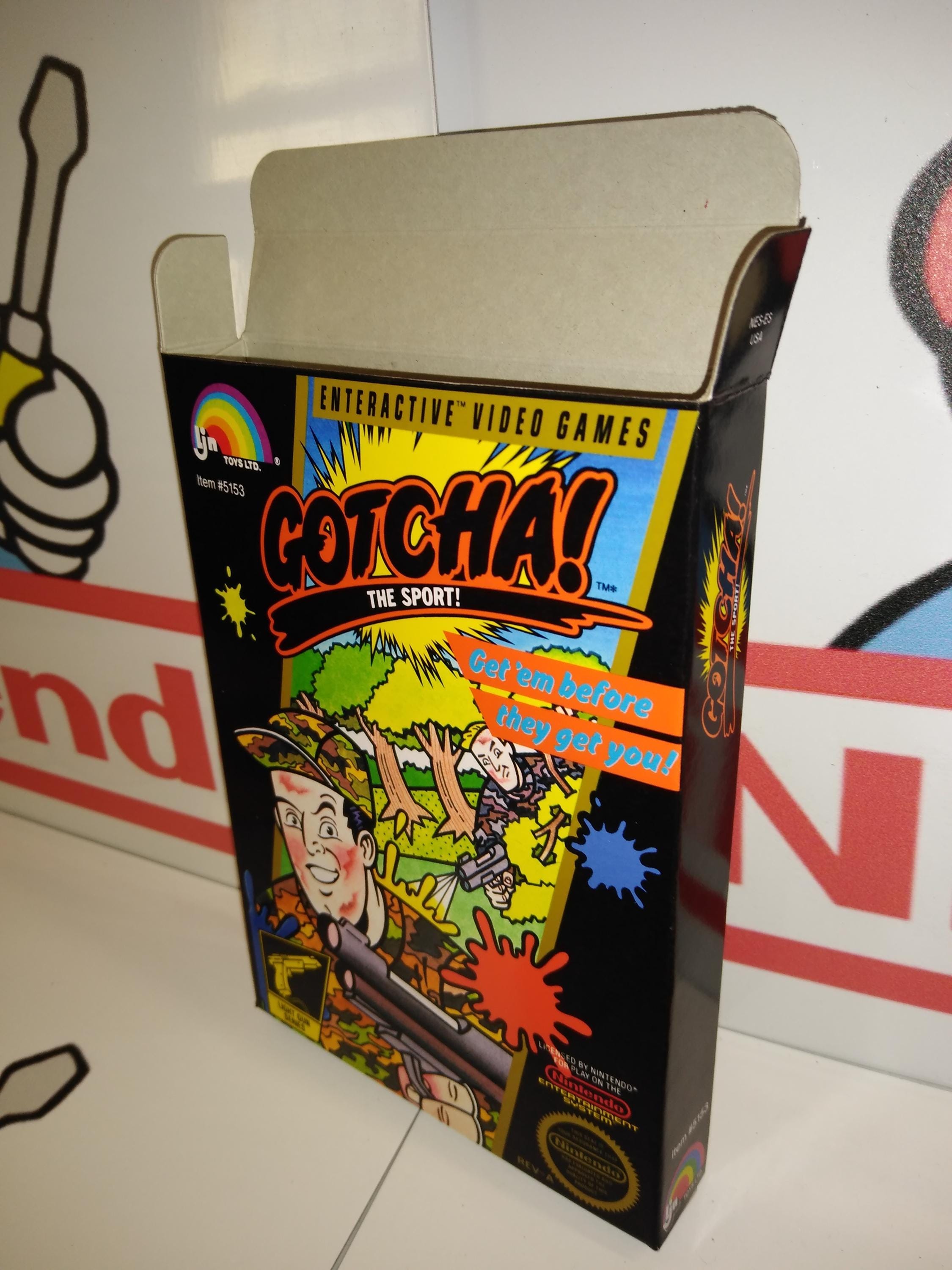 Gotcha! the Sport! Replacement Box - Nintendo NES - Highest