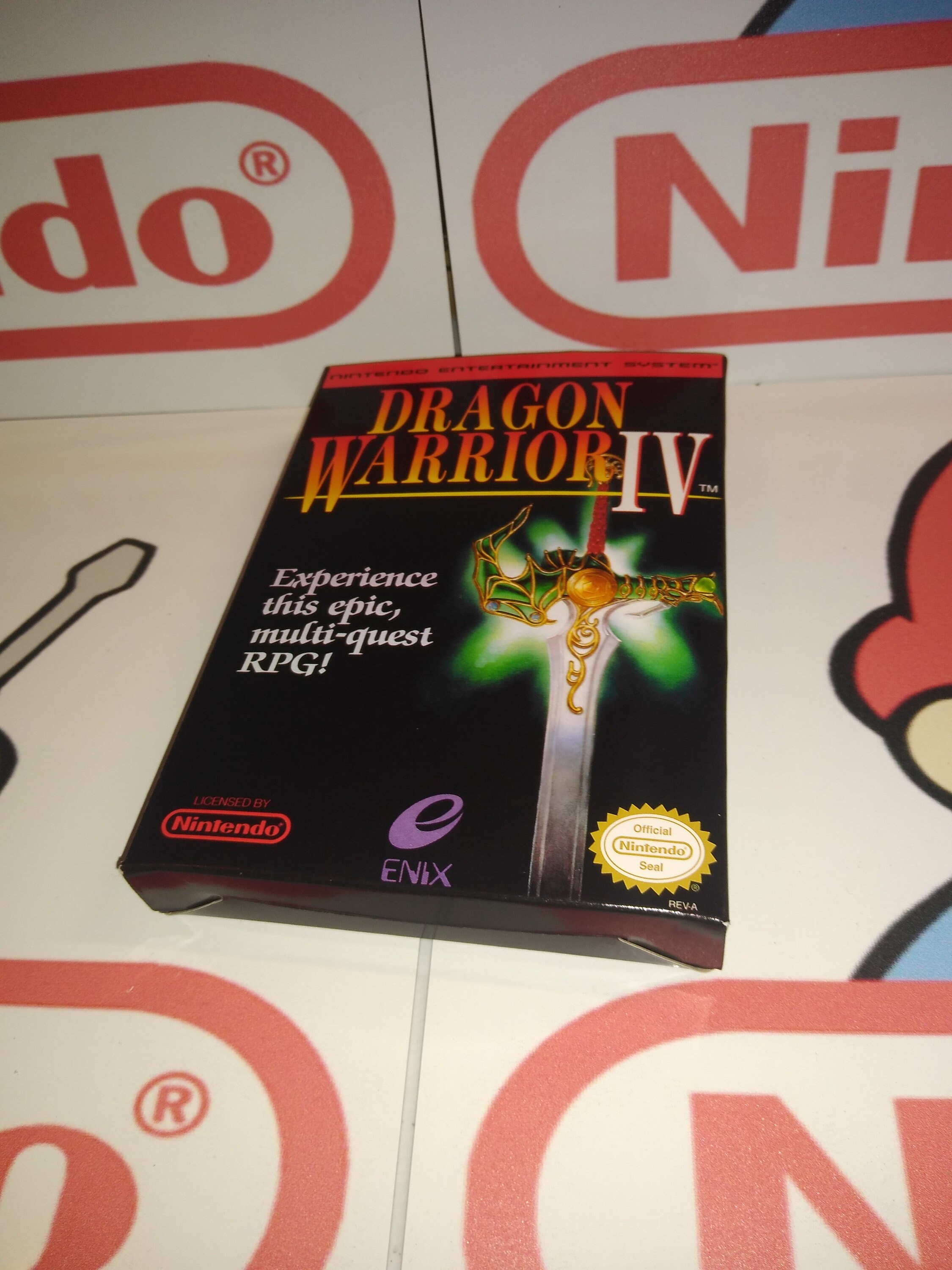 NES ドラゴンクエスト4 箱付き  DRAGON WARRIOR Ⅳ Dragon Quest IV - Dragon Warrior 4 (Famicom) – J2Games