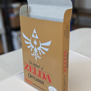 The Legend of Zelda Outlands Replacement Box - Nintendo NES - Highest Quality Boxes in the World!
