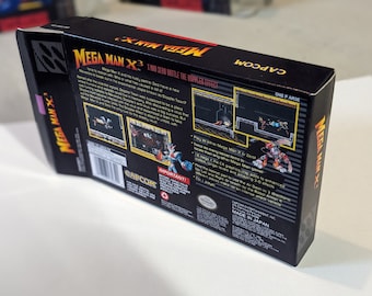 Mega Man X3 Replacement Box - Super Nintendo SNES - Highest