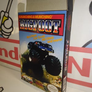 Bigfoot Replacement Box - Nintendo NES - Highest Quality Boxes in the World!