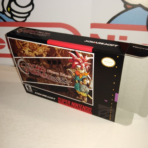 Chrono Trigger Crimson Echoes Replacement Box - Super Nintendo SNES - Highest Quality Boxes in the World!