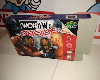 WCW NWO Revenge vervangende doos - N64 Nintendo 64 - Dozen van de hoogste kwaliteit ter wereld!