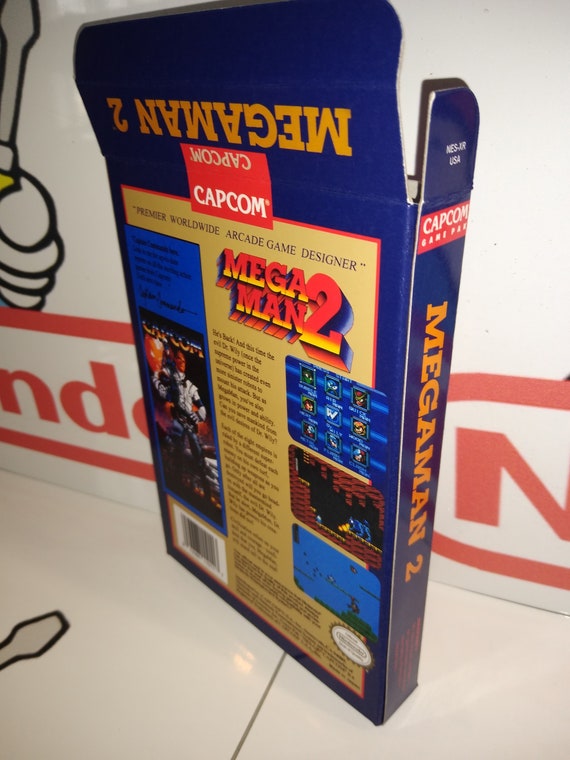 Mega Man 2 Replacement Box - Nintendo NES - Highest Quality Boxes