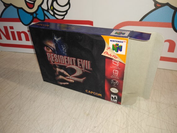 Resident Evil 2 Replacement Box - N64 Nintendo 64 - Highest