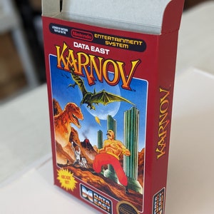 Karnov Replacement Box - Nintendo NES - Highest Quality Boxes in the World!
