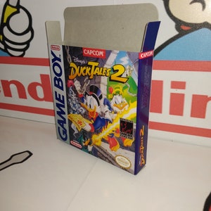Duck Tales 2 Replacement Box - Nintendo Game Boy - Highest Quality Boxes in the World!