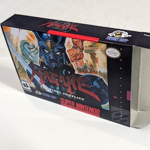Hagane Replacement Box - Super Nintendo SNES - Highest Quality Boxes in the World!