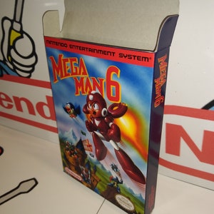 Mega Man 6 Replacement Box - Nintendo NES - Highest Quality Boxes in the World!