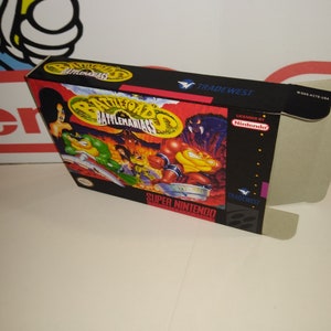 Battletoads in Battlemaniacs Replacement Box - Super Nintendo SNES - Highest Quality Boxes in the World!