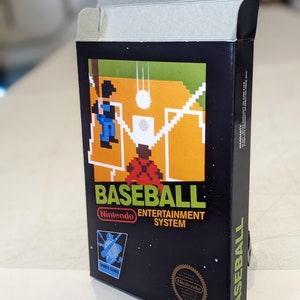 Baseball Replacement Box - Nintendo NES - Highest Quality Boxes in the World!