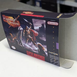 Knights of the Round Replacement Box - Super Nintendo SNES - Highest Quality Boxes in the World!