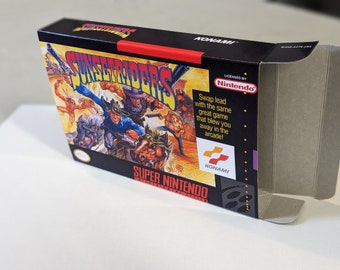 Sunset Riders Replacement Box - Super Nintendo SNES - Highest Quality Boxes in the World!
