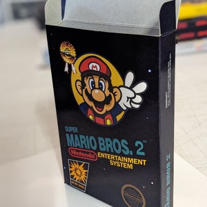 Super Mario Bros. 2 (The Lost Levels) Replacement Box - Nintendo NES - Highest Quality Boxes in the World!