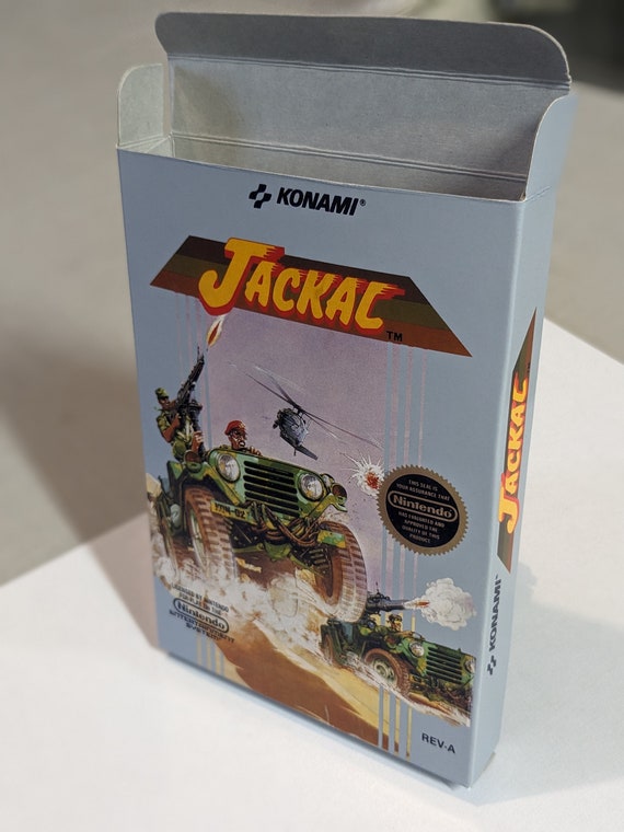 Jackal Replacement Box - Nintendo NES - Highest Quality Boxes in