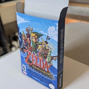 Legend of Zelda The Wind Waker Replacement Box / Custom Retro Box - Nintendo GameCube - Highest Quality Boxes in the World!