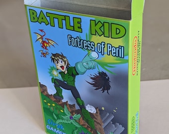 Battle Kid Fortress of Peril Replacement Box - Nintendo NES Romhack - Highest Quality Boxes in the World!