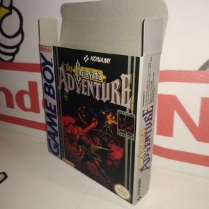 Castlevania: The Adventure Replacement Box - Nintendo Game Boy - Highest Quality Boxes in the World!