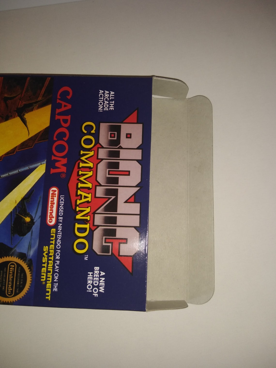 Commando Box Set Bionic Commando Replacement Box - Nintendo NES - Highest Quality Boxes ...