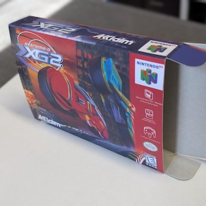 Extreme G 2 XG2 in Box Nintendo 64 Barely Played Clean