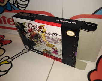 Chrono Trigger Replacement Box - Super Nintendo SNES - Highest Quality Boxes in the World!