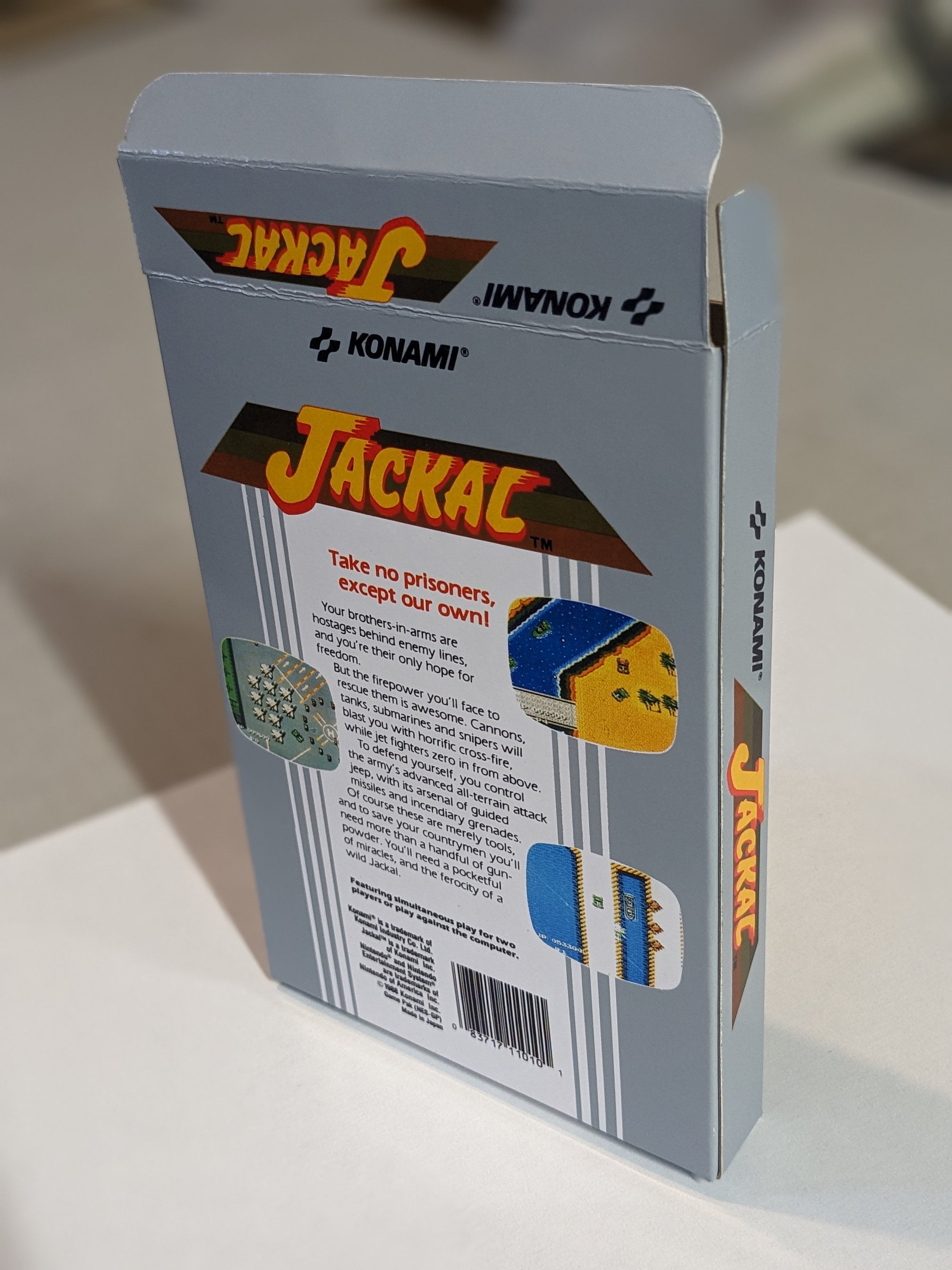 Jackal Replacement Box - Nintendo NES - Highest Quality Boxes in