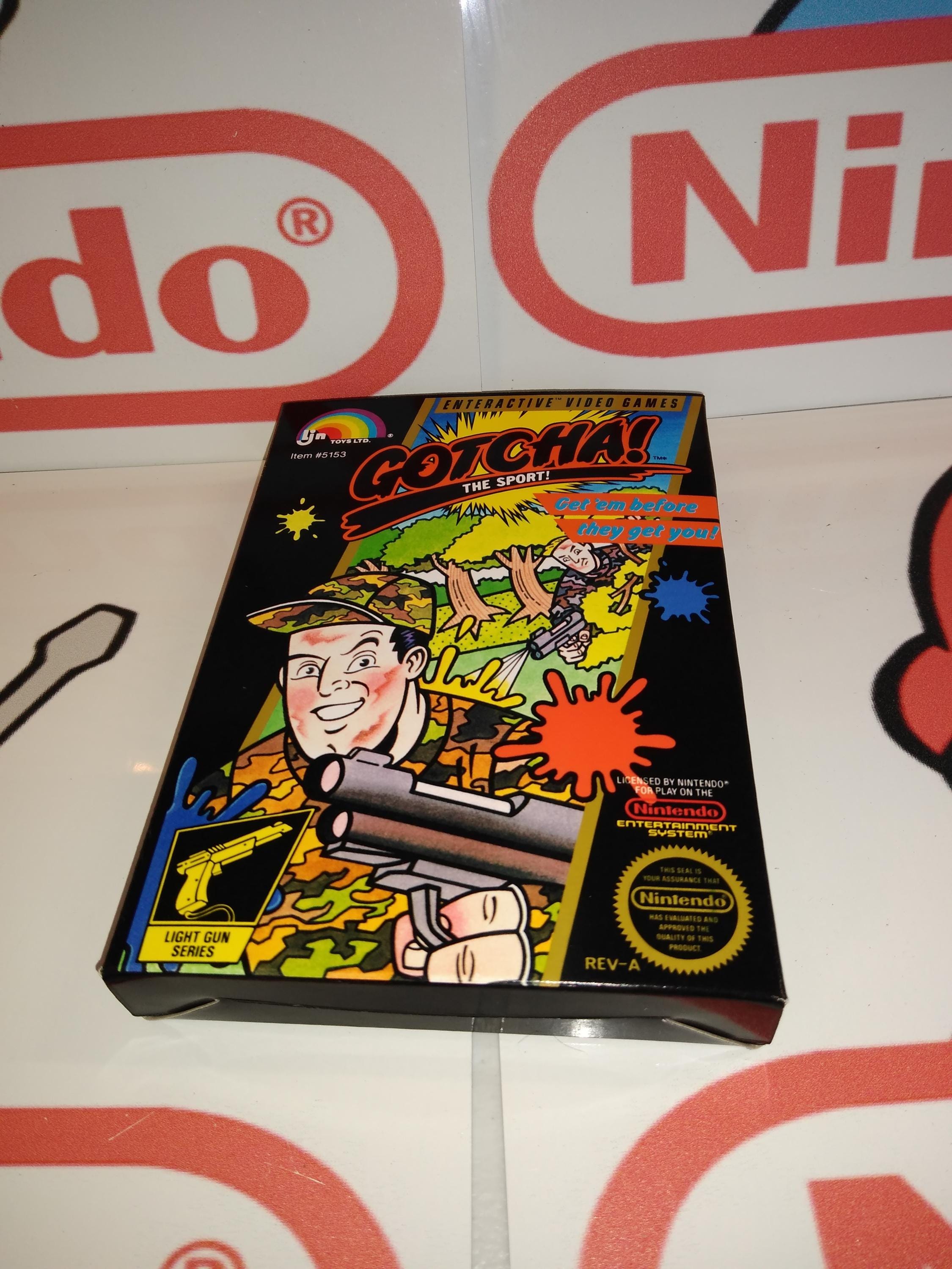 Gotcha! the Sport! Replacement Box - Nintendo NES - Highest Quality ...