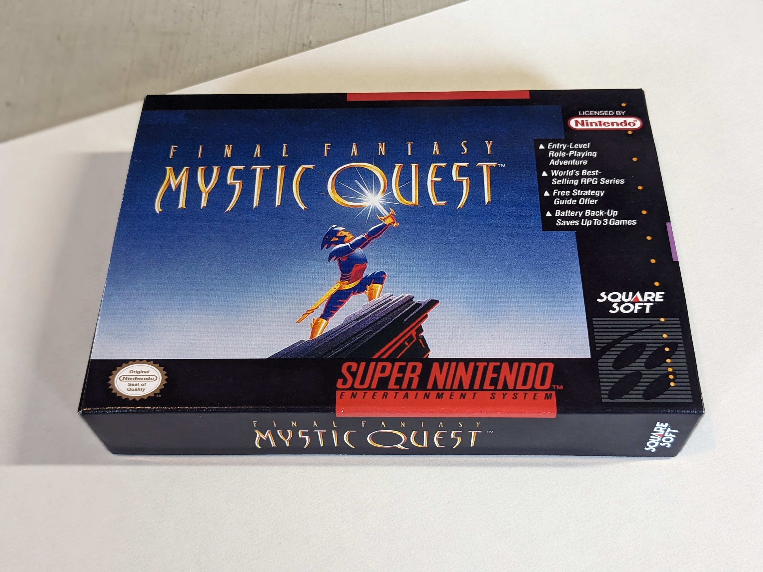 SNES海外版「Final Fantasy Mystic Quest」 SFC☆FINAL FANTASY MYSTIC
