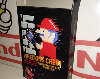 Vervangingsdoos Wrecking Crew - Nintendo NES - Dozen van de hoogste kwaliteit ter wereld!