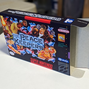 The Peace Keepers Replacement Box - Super Nintendo SNES - Highest Quality Boxes in the World!