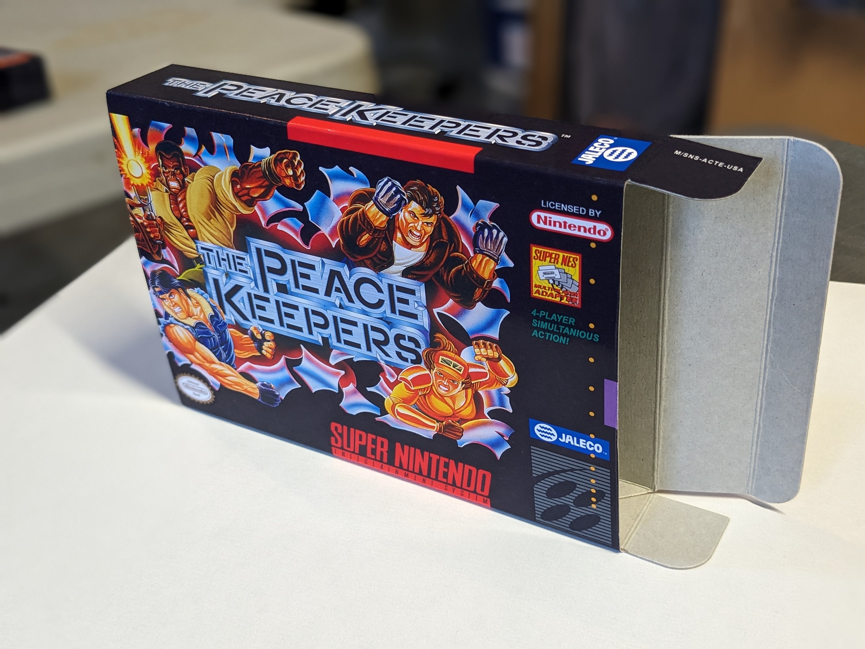 The Peace Keepers Replacement Box - Super Nintendo SNES - Highest