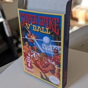 スーパースパイク V'Ball 交換用ボックス - Nintendo NES - 世界最高品質のボックス!