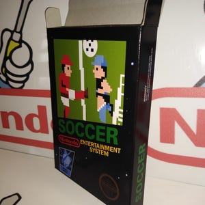 Soccer Replacement Box - Nintendo NES - Highest Quality Boxes in the World!