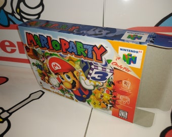 Mario Party Replacement Box - N64 Nintendo 64 - Le scatole di qualità più elevata al mondo!