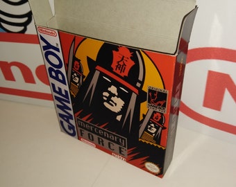 Mercenary Force Ersättningsbox - Nintendo Game Boy - Boxar av högsta kvalitet i världen!
