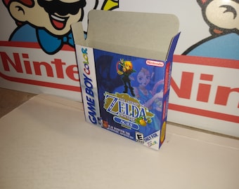Legend of Zelda Oracle of Ages vervangende doos - Nintendo Game Boy - dozen van de hoogste kwaliteit ter wereld!