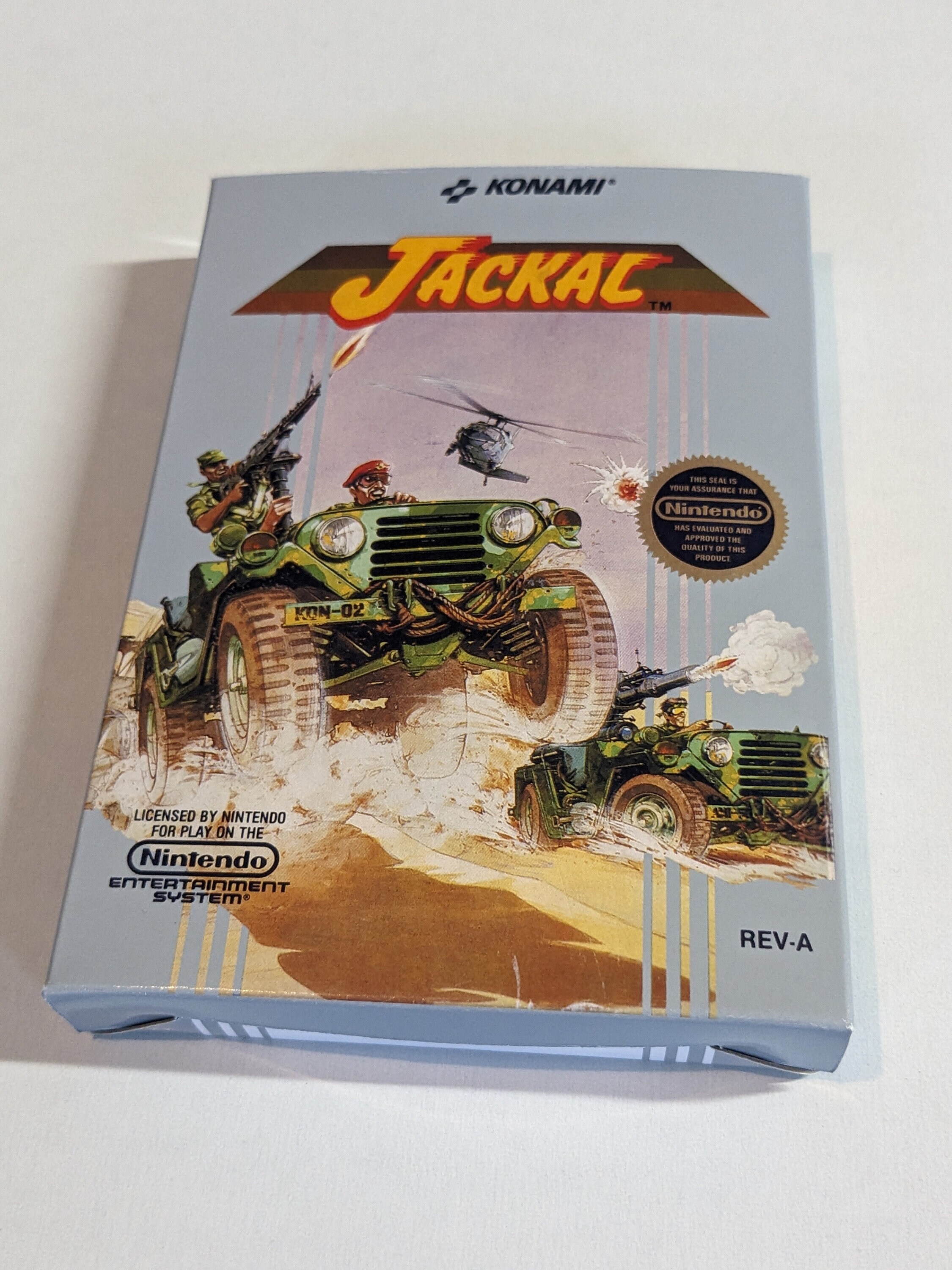 Jackal Replacement Box - Nintendo NES - Highest Quality Boxes in