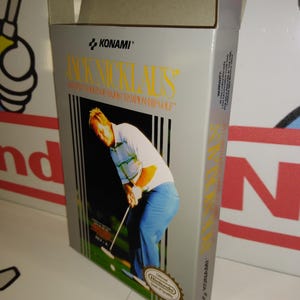 Jack Nicklaus Golf Replacement Box - Nintendo NES - Highest Quality Boxes in the World!