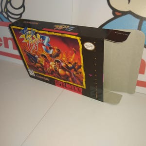 Final Fight 3 Replacement Box - Super Nintendo SNES - Highest Quality Boxes in the World!