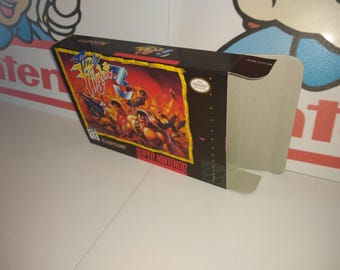 Final Fight 3 Replacement Box - Super Nintendo SNES - Highest Quality Boxes in the World!