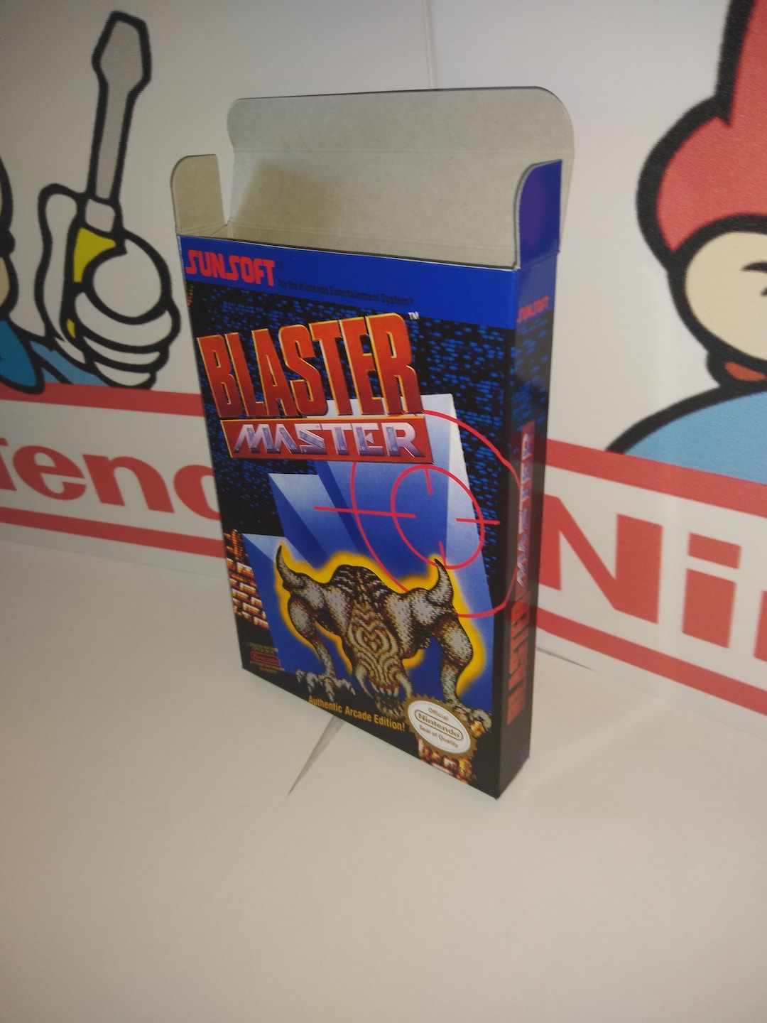 Blaster Master Replacement Box - Nintendo NES - Highest Quality Boxes ...