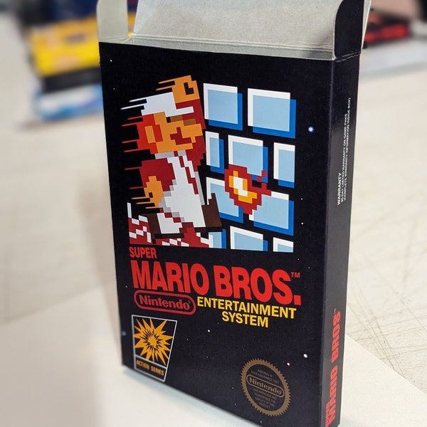 Super Mario Bros. Replacement Box - Nintendo NES - Highest Quality Boxes in the World!