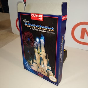 Adventures in the Magic Kingdom Replacement Box - Nintendo NES - Highest Quality Boxes in the World!