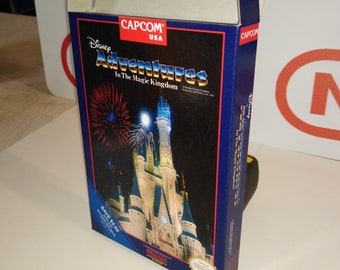 Adventures in the Magic Kingdom Replacement Box - Nintendo NES - Highest Quality Boxes in the World!