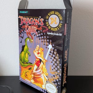 Dragon's Lair Replacement Box - Nintendo NES - Highest Quality Boxes in the World!