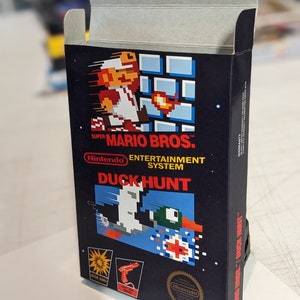 Super Mario Bros. Duck Hunt Combo Replacement Box - Nintendo NES - Highest Quality Boxes in the World!