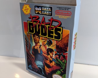 Bad Dudes Replacement Box - Nintendo NES - Highest Quality Boxes in the World!