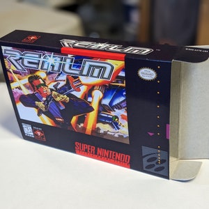 Realm Replacement Box - Super Nintendo SNES - Highest Quality Boxes in the World!