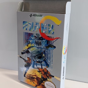 Super C Replacement Box - Super Contra Nintendo NES - Highest Quality Boxes in the World!